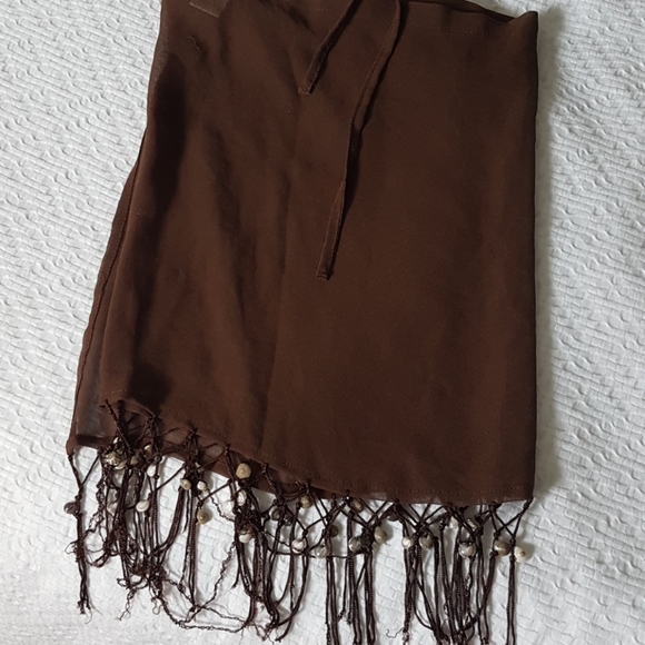 Sarong wrap cover-up